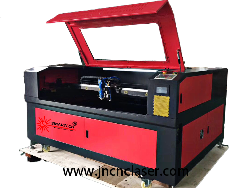 mix laser cutting machine in red color