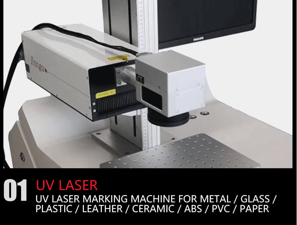  Table Type UV Laser Marking Machine For Plastic/Ceramic/Metal/ABS